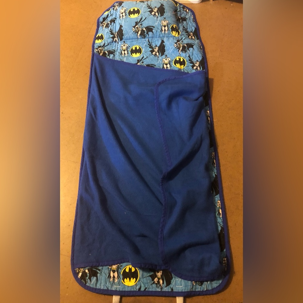 Batman Sleeping Bag Built in Pillow & Blanket